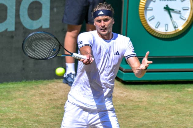 Alexander Zverev GER June 19, 2026 ¢ Tennis ¢ TERRA WORTMANN OPEN ¢ ATP 500, heristo arena Halle Westfalen, TERRA WORTMANN OPEN, North Rhine-Westphalia, Germany,detected_source_language Copyright: xpepphotox xPeterxEppingerx pep00321, pep_20260619_hm_375635