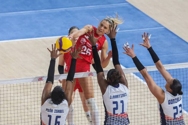 Volleyball, Women's, Nations League, Serbia v Dominican Republic