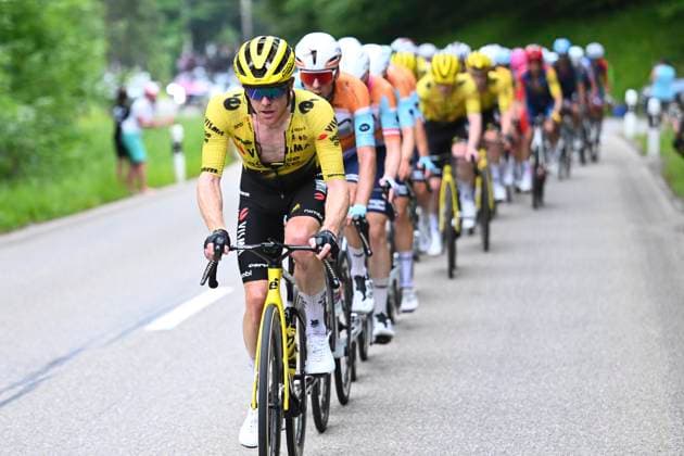 Tour de Suisse 2026 Stage 3 BAD RAGAZ, SWITZERLAND - JUNE 19 : Kruijswijk Steven (NED) of Team Visma Lease a Bike during stage 3 of the 89th edition of Tour de Suisse an UCI World Tour 2.UWT cycling road race stage for Men Elite of 157.9 km with start in Bad Ragaz and finish in Bad Ragaz on June 19, 2026 in Bad Ragaz, Switzerland, 19 06 2026 ( Motordriver Guy De Vuyst - Bad Ragaz Switzerland  Copyright: xVincentxKalutx