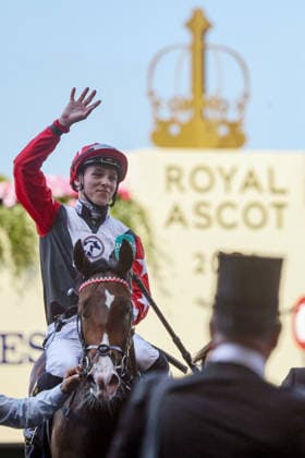 June 19, 2026, Ascot, Windsor, GBR Libertango with Billy Loughnane aboard after winning the Albany Stakes at Ascot Racecourse Horse, Jockey, Libertango, Loughnane, Victory 260619D510ROYAL ASCOT JPG,detected_source_language