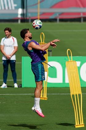 FIFA World Cup, WM, Weltmeisterschaft, Fussball 2026 - Portugal training session Portugal player Ruben Dias attends a training session of the national team, Nationalteam within the scope of the FIFA World Cup 2026, in Palm Beach, Florida, USA, 19 June 2026. Palm Beach Florida United States  Copyright: xMIGUELxA.xLOPESx