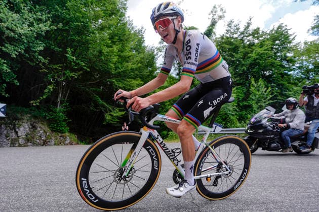 Italy s Lorenzo Mark Finn of Red Bull - Bora - Hansgrohe Rookies during Stage 6 of the Giro Next Gen 2026, from Velletri to Subiaco-Monte Livata, Italy, Friday, June 19, 2026.  Copyright: xFabioxFerrari LaPressex