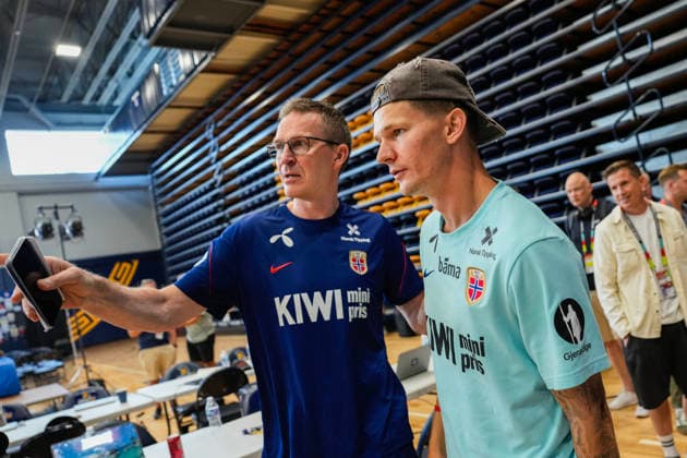 2026 World Cup in Greensboro, USA 20260619 Norway’s David Moller Wolfe during a press conference with the Norwegian men’s national soccer team at the University of North Carolina at Greensboro (UNCG). Photo  Copyright: xFredrikxVarfjellx xNTBx