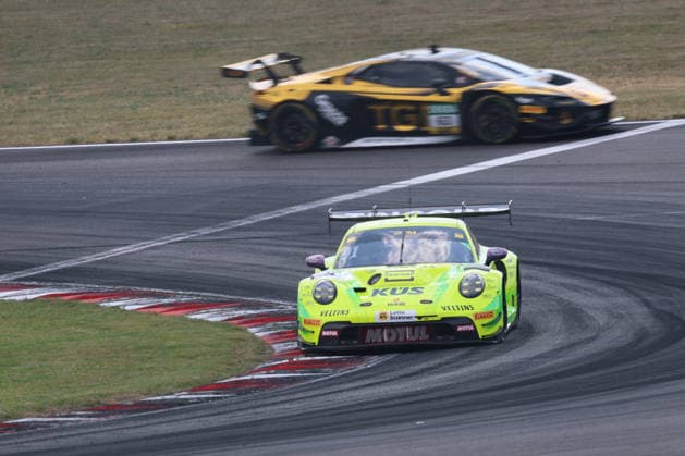 Thomas Preining (A Manthey, 91), Porsche 911 GT3 R Evo, DTM (German Touring Car Championship) - Round 3 - Free Practice, DEKRA Lausitzring on 19.06.2026. Brandenburg Deutschland Copyright: xO.Frankex