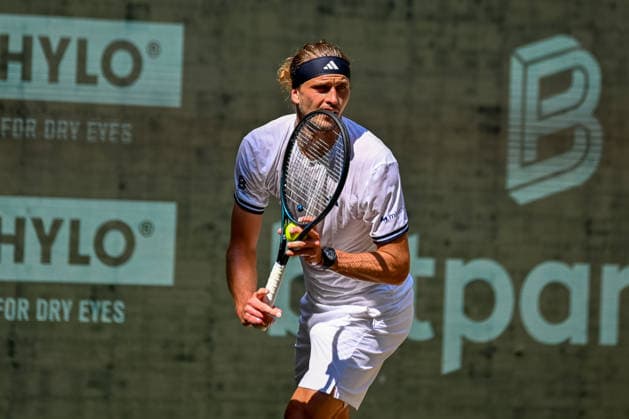 Alexander Zverev GER TERRA WORTMANN Open 2026, Tennis, ATP, Mens 500, Tournament, Main Draw, Quarterfinals, June 19, 2026, TERRA WORTMANN Open 2026, Tennis, ATP, Mens 500, Tournament, Main Draw, Quarterfinals, June 19, 2026, Halle,detected_source_language Copyright: xEibner-Pressefoto RobertxGertzenx EP_RGN