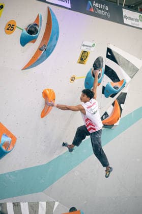 June 19, 2026 Climbing Bouldering World Climbing Series Innsbruck 2026 Mens Semifinals Ravianto Ramadhan INA Innsbruck Climbing Center Innsbruck, Austria,detected_source_language