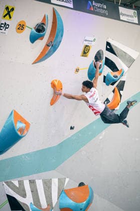 June 19, 2026 Climbing Bouldering World Climbing Series Innsbruck 2026 Mens Semifinals Ravianto Ramadhan INA Innsbruck Climbing Center Innsbruck, Austria,detected_source_language