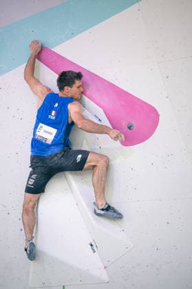 June 19, 2026 Climbing Bouldering World Climbing Series Innsbruck 2026 Mens Semifinals Antoine Girard FRA Innsbruck Climbing Center Innsbruck, Austria,detected_source_language