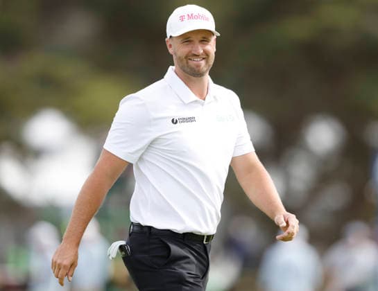 Wyndham Clark walks off the 4th green during the second round of the 126th U.S. Open Golf Championship at Shinnecock Hills Golf Club in Southampton, NY, on Friday, June 19, 2026.  NYC20260619814 JOHNxANGELILLO