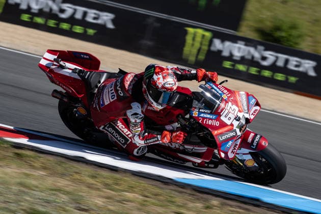 Foto IPP Enrico Schiavi Brno - Ostrova?ice 19-06-2025 MotoGP Gran Premio Motociclismo della Repubblica Ceca 2026 Prove nella foto: Francesco Bagnaia - Ducati Lenovo Team Brno - Ostrova?ice italy REPUBBLICA CECA ITALY  Copyright: xR4924_italyphotopressx
