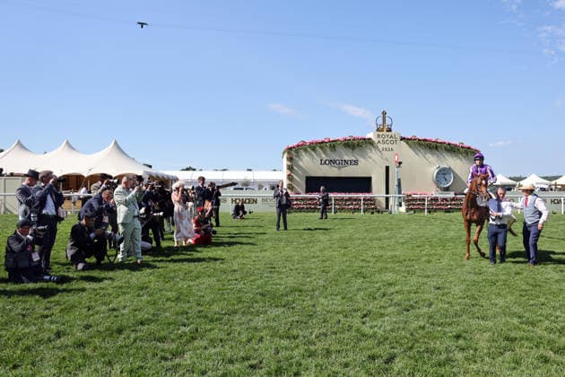 June 19, 2026, Ascot, Windsor, GBR In the media spotlight