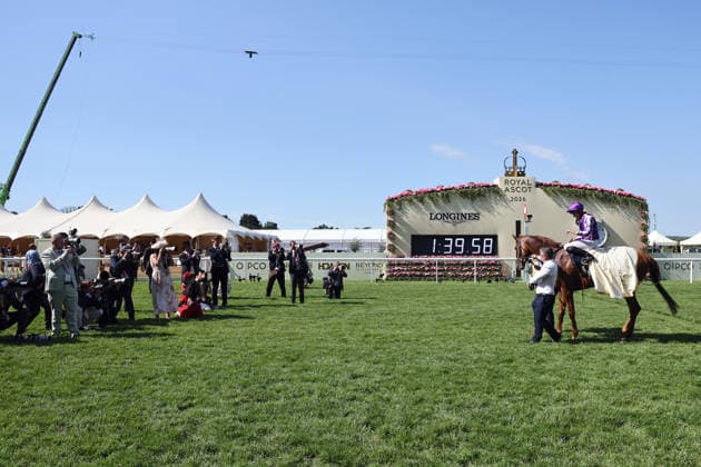 June 19, 2026, Ascot, Windsor, GBR In the media spotlight