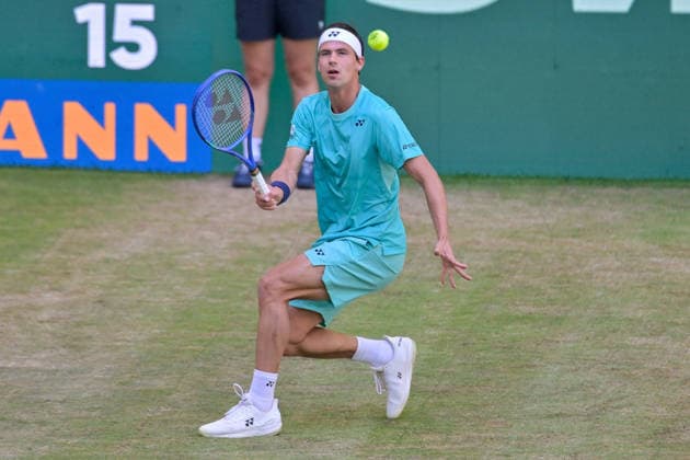 Daniel ALTMAIER GER 06 19 2026 ¢ Tennis ¢ TERRA WORTMANN OPEN ¢ ATP 500, heristo arena Halle Westfalen, TERRA WORTMANN OPEN, North Rhine-Westphalia, Germany,detected_source_language Copyright: xpepphotox xPeterxEppingerx pep00321, pep_20260619_hm_375720