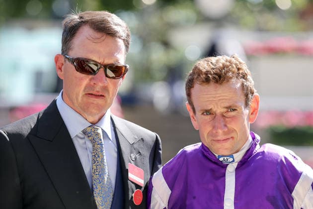 June 19, 2026, Ascot, Windsor, GBR Portrait of trainer Aidan OBrien and jockey Ryan Moore at Ascot Racecourse Jockey, Trainer, OBrien, Moore, Portrait, Portraet 260619D564ROYAL ASCOT JPG,detected_source_language