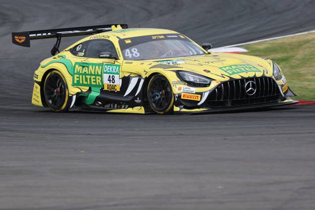 Jules Gounon (F Mercedes-AMG Team Mann-Filter, 48), Mercedes-AMG GT3 DTM (German Touring Car Championship) - Round 3 - Free Practice, DEKRA Lausitzring on 19.06.2026. Brandenburg Deutschland Copyright: xO.Frankex