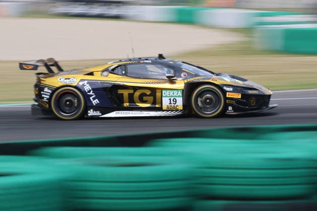 Mirko Bortolotti (I TGI Team by GRT, 19), Lamborghini Temerario GT3, DTM (German Touring Car Championship) - Round 3 - Free Practice, DEKRA Lausitzring on 19.06.2026. Brandenburg Deutschland Copyright: xO.Frankex