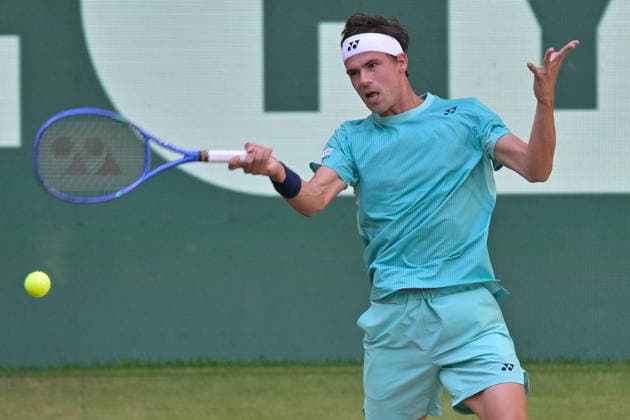 Daniel ALTMAIER GER 06 19 2026 ¢ Tennis ¢ TERRA WORTMANN OPEN ¢ ATP 500, heristo arena Halle Westfalen, TERRA WORTMANN OPEN, North Rhine-Westphalia, Germany,detected_source_language Copyright: xpepphotox xPeterxEppingerx pep00321, pep_20260619_hm_376012