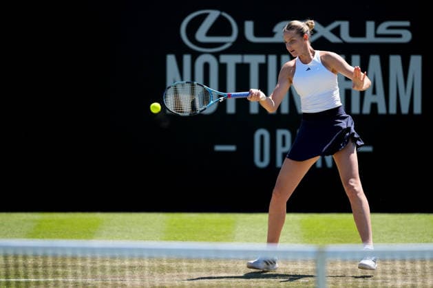 Tennis, WTA tournament in Nottingham
