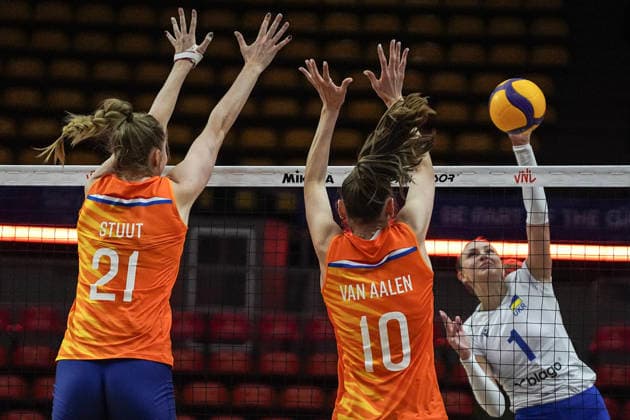 Volleyball, Women's, Nations League, Netherlands v Ukraine