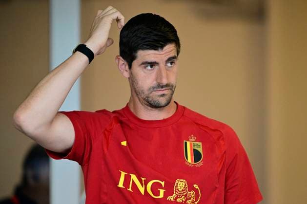 Belgian national football team - FIFA World Cup, WM, Weltmeisterschaft, Fussball 2026 - media activities 19 06 2026 RENTON, UNITED STATES OF AMERICA - JUNE 19 : Courtois Thibaut goalkeeper of Belgium pictured during a press conference, PK, Pressekonferenz at the training grounds of the Belgian national football team during the 2026 FIFA World Cup on June 19, 2026 in Renton, United States of America, 19 06 2026 Renton United States of America  Copyright: xJanxDexMeuleneirx