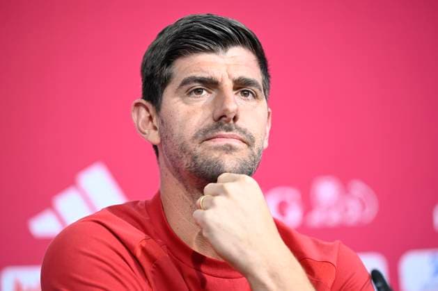Belgian national football team - FIFA World Cup, WM, Weltmeisterschaft, Fussball 2026 - media activities 19 06 2026 RENTON, UNITED STATES OF AMERICA - JUNE 19 : Courtois Thibaut goalkeeper of Belgium pictured during a press conference, PK, Pressekonferenz at the training grounds of the Belgian national football team during the 2026 FIFA World Cup on June 19, 2026 in Renton, United States of America, 19 06 2026 Renton United States of America  Copyright: xNicoxVereeckenx