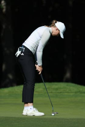 Meijer LPGA, Golf Damen Classic BELMONT, MICHIGAN - JUNE 19: Cassie Portert of Australia plays her putt on the 7th green during the second round of the Meijer LPGA Classic for Simply Give golf tournament at Blythefield Country Club in Belmont, MI, USA Friday, June 19, 2026. Belmont Michigan United States  Copyright: xJorgexLemusx originalFilename:lemus-meijerlp260619_np6WR.jpg