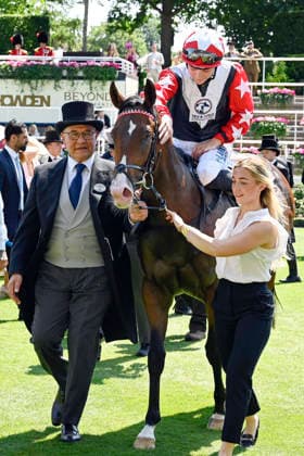 June 19, 2026, Ascot, Windsor, GBR Libertango with Billy Loughnane aboard after winning the Albany Stakes at Ascot Racecourse Horse, Jockey, Libertango, Loughnane, Victory 260619C905ROYAL ASCOT JPG,detected_source_language