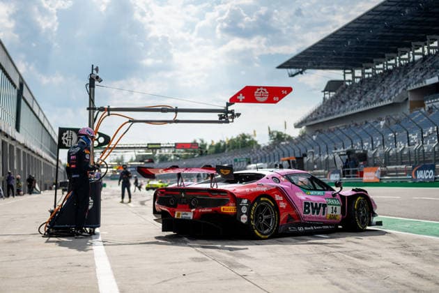 DTM, 5. + 6. Rennen DEKRA Lausitzring 2026 14 Ferrari 296 GT3 EVO, EMIL FREY RACING: Matteo Cairoli- picture by Gruppe C Photography Schipkau DEKRA Lausitzring Germany Copyright: xGruppexCxPhotographyx