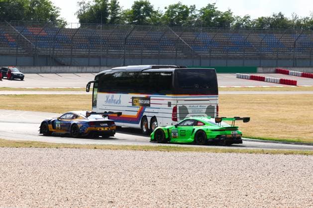 DTM, 5. + 6. Rennen DEKRA Lausitzring 2026 90 Porsche 911 GT3 R (992), Manthey: Ricardo Feller, 36 Ford Mustang GT3, HRT Ford Racing: Arjun Maini- picture by Gruppe C Photography Schipkau DEKRA Lausitzring Germany Copyright: xGruppexCxPhotographyx