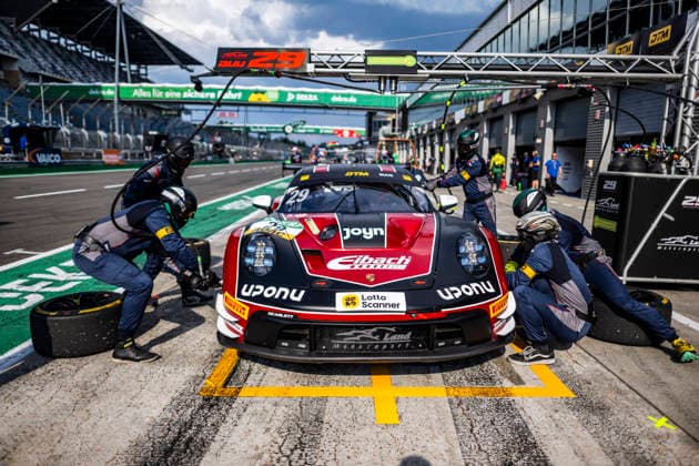 DTM, 5. + 6. Rennen DEKRA Lausitzring 2026 29 Porsche 911 GT3 R (992), Land Motorsport: Bastian Buus- picture by Gruppe C Photography Schipkau DEKRA Lausitzring Brandenburg Germany Copyright: xGruppexCxPhotographyx