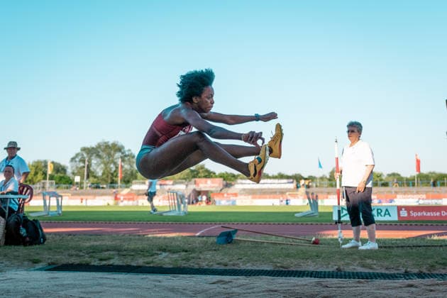 Luzolo Maryse Koenigsteiner LV, 262, Womens Long Jump, GER, Track and Field, Athletics, ANHALT 2026, Dessau, June 19, 2026, GER, Track and Field, Athletics, ANHALT 2026, Dessau, June 19, 2026, Dessau,detected_source_language Copyright: xStefanxMayerx EP_SMR
