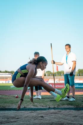 Assani Mikaelle Karlsruher SC, 268, Womens Long Jump, GER, Track and Field, Athletics, ANHALT 2026, Dessau, June 19, 2026, GER, Track and Field, Athletics, ANHALT 2026, Dessau, June 19, 2026, Dessau,detected_source_language Copyright: xStefanxMayerx EP_SMR