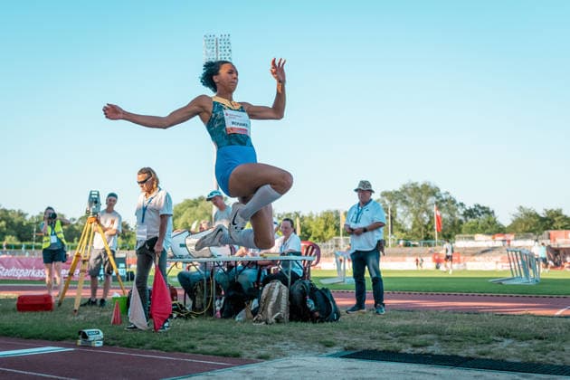 Mihambo Malaika LG Kurpfalz, 258, Womens Long Jump, GER, Track and Field, Athletics, ANHALT 2026, Dessau, June 19, 2026, GER, Track and Field, Athletics, ANHALT 2026, Dessau, June 19, 2026, Dessau,detected_source_language Copyright: xStefanxMayerx EP_SMR