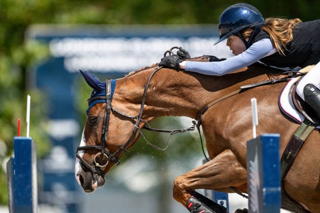 Priscila Pasquel sur GINGER CHIANTI lors du Prix Selman Marrakech de la 12ème édition Longines Paris Eiffel Jumping au pied de la Tour Eiffel sur le Champ-de-Mars à Paris, France, le 19 juin 2026. Perusseau-Veeren Bestimage Selman Marrakech Prize during the 12th edition of the Longines Paris Eiffel Jumping at Champ-de-Mars near Eiffel Tower in Paris, France, on June 19, 2026. Paris France  Copyright: xPerusseau-Veerenx xBestimagexPerusseau-Veerenx xBestimagex