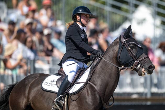 Agathe Fournier sur FO REVEUR SAINT CLAIR Prix Selman Marrakech de la 12ème édition Longines Paris Eiffel Jumping au pied de la Tour Eiffel sur le Champ-de-Mars à Paris, France, le 19 juin 2026. Perusseau-Veeren Bestimage Selman Marrakech Prize during the 12th edition of the Longines Paris Eiffel Jumping at Champ-de-Mars near Eiffel Tower in Paris, France, on June 19, 2026. Paris France  Copyright: xPerusseau-Veerenx xBestimagexPerusseau-Veerenx xBestimagex