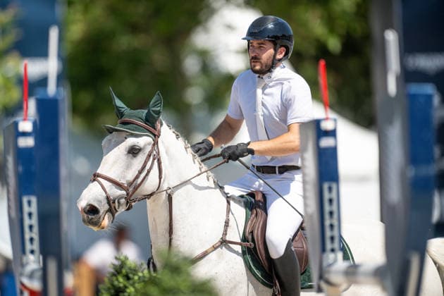 Benjamin Palatsi sur COLMARA lors du Prix Selman Marrakech de la 12ème édition Longines Paris Eiffel Jumping au pied de la Tour Eiffel sur le Champ-de-Mars à Paris, France, le 19 juin 2026. Perusseau-Veeren Bestimage Selman Marrakech Prize during the 12th edition of the Longines Paris Eiffel Jumping at Champ-de-Mars near Eiffel Tower in Paris, France, on June 19, 2026. Paris France  Copyright: xPerusseau-Veerenx xBestimagexPerusseau-Veerenx xBestimagex