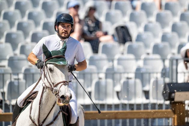 Benjamin Palatsi sur COLMARA lors du Prix Selman Marrakech de la 12ème édition Longines Paris Eiffel Jumping au pied de la Tour Eiffel sur le Champ-de-Mars à Paris, France, le 19 juin 2026. Perusseau-Veeren Bestimage Selman Marrakech Prize during the 12th edition of the Longines Paris Eiffel Jumping at Champ-de-Mars near Eiffel Tower in Paris, France, on June 19, 2026. Paris France  Copyright: xPerusseau-Veerenx xBestimagexPerusseau-Veerenx xBestimagex