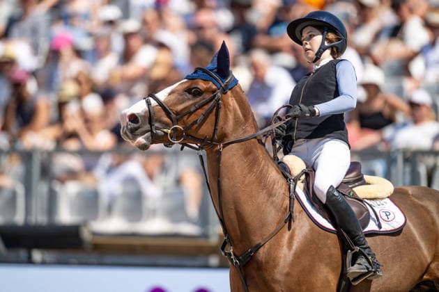Priscila Pasquel sur GINGER CHIANTI lors du Prix Selman Marrakech de la 12ème édition Longines Paris Eiffel Jumping au pied de la Tour Eiffel sur le Champ-de-Mars à Paris, France, le 19 juin 2026. Perusseau-Veeren Bestimage Selman Marrakech Prize during the 12th edition of the Longines Paris Eiffel Jumping at Champ-de-Mars near Eiffel Tower in Paris, France, on June 19, 2026. Paris France  Copyright: xPerusseau-Veerenx xBestimagexPerusseau-Veerenx xBestimagex