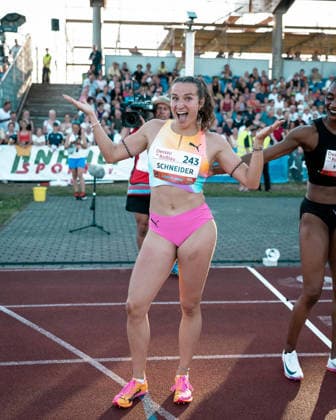 Schneider Rosina TV Sulz, 243, Womens 100m Hurdles, GER, Track and Field, Athletics, ANHALT 2026, Dessau, June 19, 2026, GER, Track and Field, Athletics, ANHALT 2026, Dessau, June 19, 2026, Dessau,detected_source_language Copyright: xStefanxMayerx EP_SMR