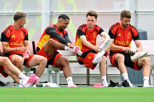 Belgian national football team - FIFA World Cup, WM, Weltmeisterschaft, Fussball 2026 - media activities 19 06 2026 RENTON, UNITED STATES OF AMERICA - JUNE 19 : Tielemans Youri midfielder of Belgium pictured during a training session of the Belgian national football team during the FIFA World Cup 2026 on June 19, 2026 in Renton, United States of America, 19 06 2026 Renton United States of America  Copyright: xJanxDexMeuleneirx