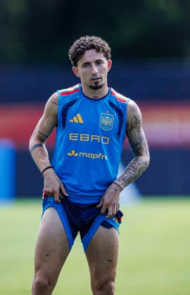 Spain national team, Nationalteam World Cup 19 06 2026 Yeremi Pino of Spain in action during the Spanish national team s training session at their World Cup base camp at the Baylor School in Chattanooga, United States of America on June 19, 2026. Photo (PGS Photo Agency) Chattanooga usa Copyright: xPGSxPhotoxAgencyx
