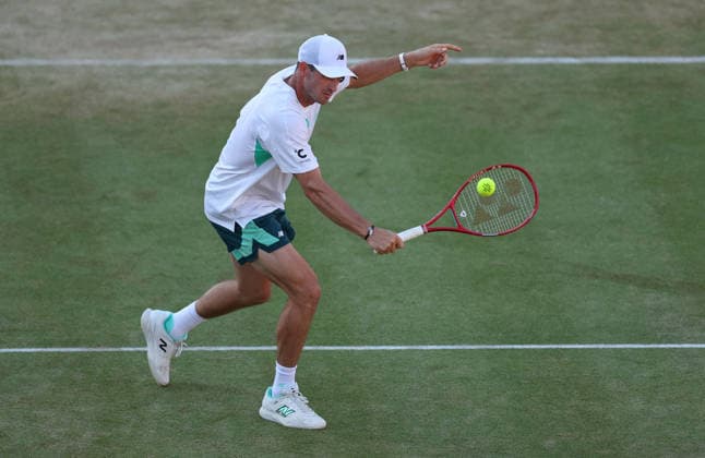 Tommy Paul of USA in action HSBC Queen s Club Championships, Day Fourteen, Tennis, Queen s Club, West Kensington, London, UK - 19 Jun 2026London Queen s Club United Kingdom  Copyright: xEllaxLing Shutterstockx 16929306dk