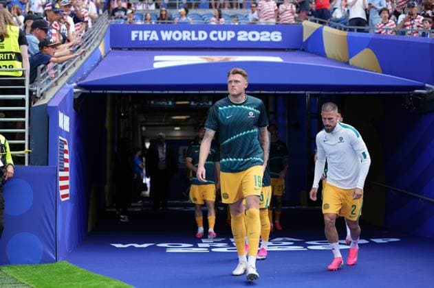 USA v Australia - FIFA World Cup, WM, Weltmeisterschaft, Fussball 2026 - Group D SEATTLE, USA - JUNE 19: Harry Souttar of Australia is seen prior the 2026 FIFA World Cup First Stage Group D match between USA and Australia at Lumen Field (Seattle Stadium) in Seattle, Washington, United States on June 19, 2026. Ercin Erturk Anadolu Washington United States. Editorial use only. Please get in touch for any other usage.  Copyright: x2026xAnadoluxErcinxErturkx