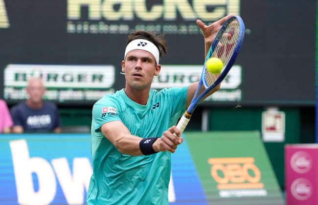 Tennis, ATP tournament in Halle, Westphalia, Daniel Altmaier – Daniil Medvedev