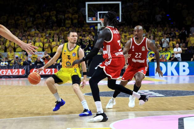 DEU, easyCredit BBL, ALBA vs. Bayern Munich, June 19, 2026, Max Schmeling Halle, Berlin, Germany, easyCredit BBL, ALBA vs. Bayern Munich; pictured nordphotoxGmbHx xEngler nph00076
