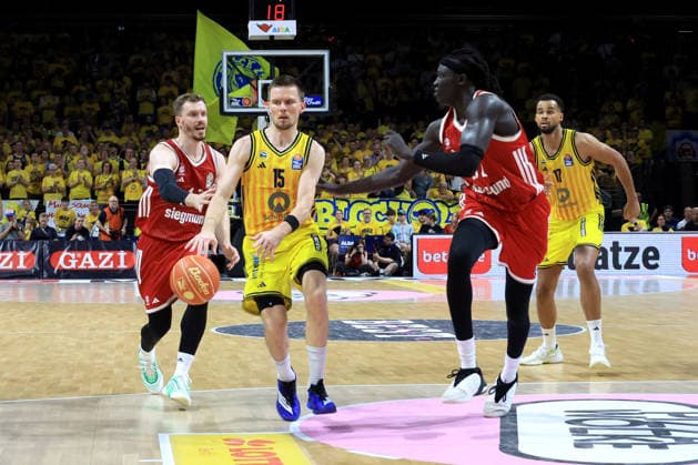 DEU, easyCredit BBL, ALBA vs. Bayern Munich, June 19, 2026, Max Schmeling Halle, Berlin, Germany, easyCredit BBL, ALBA vs. Bayern Munich; pictured nordphotoxGmbHx xEngler nph00076