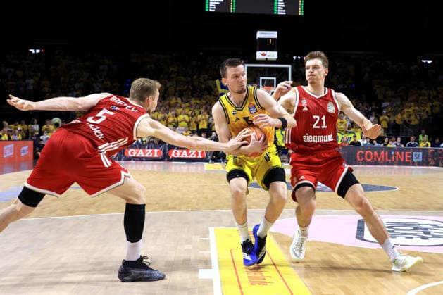 GER, easyCredit BBL, ALBA vs. Bayern Munich, June 19, 2026, Max Schmeling Halle, Berlin, Germany, easyCredit BBL, ALBA vs. Bayern Munich; pictured nordphotoxGmbHx xEngler nph00076
