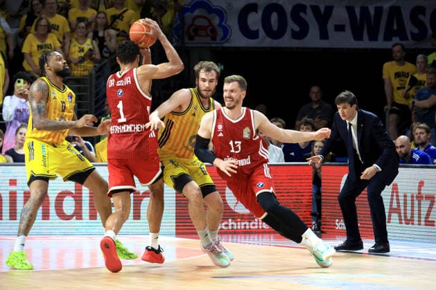 DEU, easyCredit BBL, ALBA vs. Bayern Munich, June 19, 2026, Max Schmeling Halle, Berlin, Germany, easyCredit BBL, ALBA vs. Bayern Munich; pictured nordphotoxGmbHx xEngler nph00076