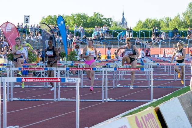 Anhalt 2026 28th International Track and Field Meeting, Dessau, Germany, June 19, 2026. Pictured