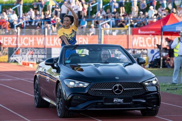 Anhalt 2026 28th International Track and Field Meeting, Dessau, Germany, June 19, 2026. Pictured